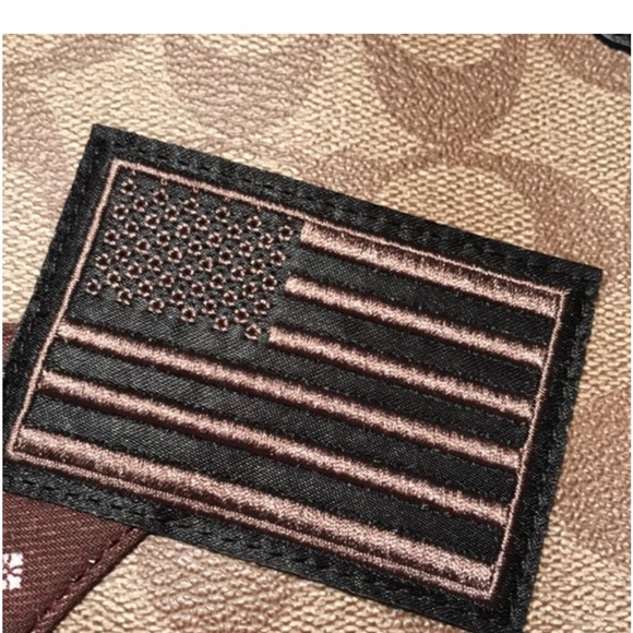 NWT Limited Edition Coach Keith Haring Brown and Black Crossbody Bag - Picture 11 of 12